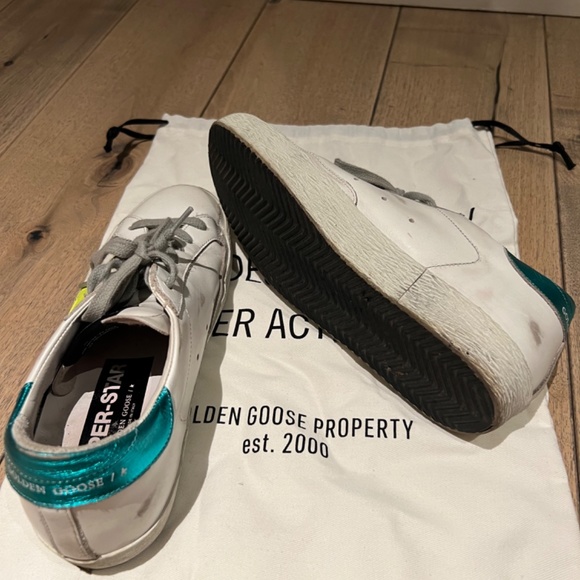 Golden Goose Superstar Leather Sneaker Size 37 - Picture 5 of 9